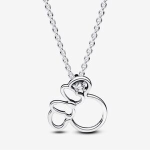 ***SOLD***Pandora Silver Disney Minnie Necklace